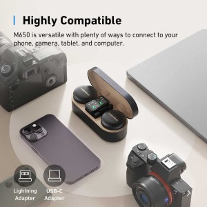 میکروفون یقه ای بی سیم انکر مدل M650